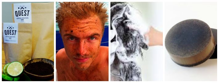 Beauty Ideas for Recycled Coffee Grounds