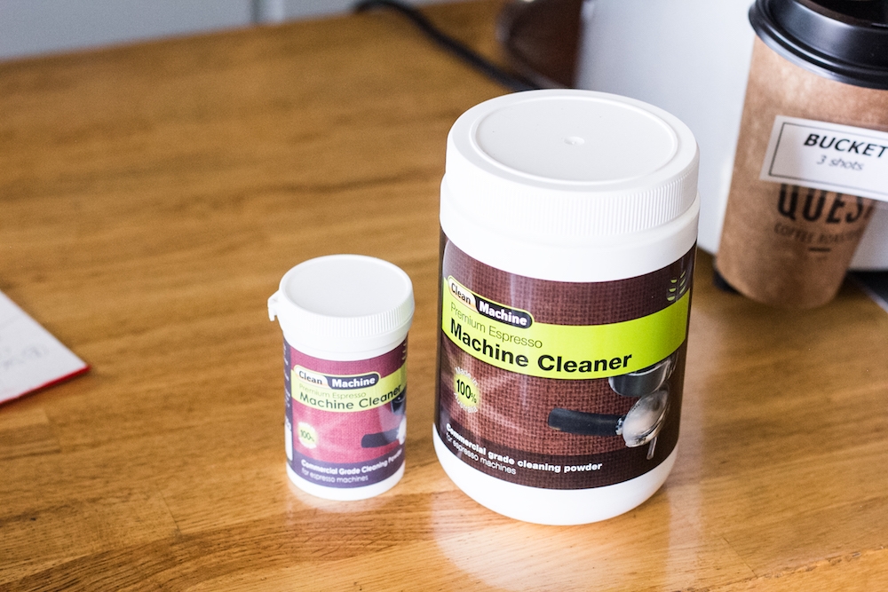 Clean Machine Premium Espresso Machine Cleaning Powder Quest Coffee