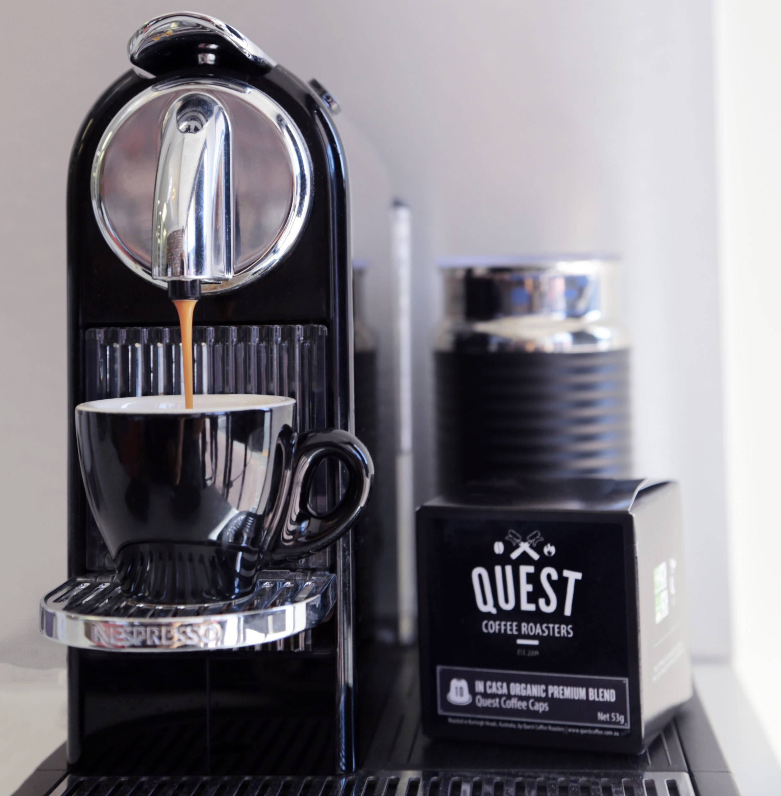 Quest Coffee Caps In Case Organic Premium Blend 10 Pack Quest