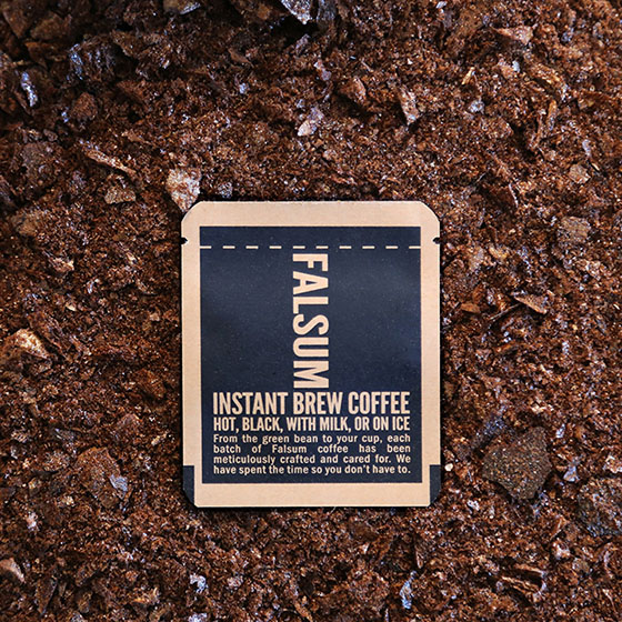 Falsum Instant Brew coffee sachet