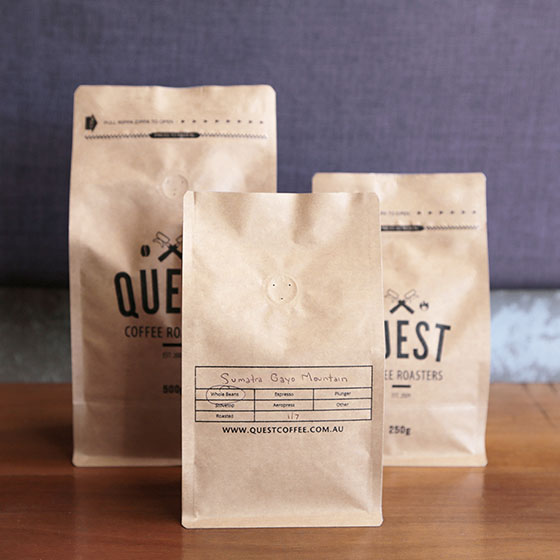 Picture of organic coffee beans available to buy online