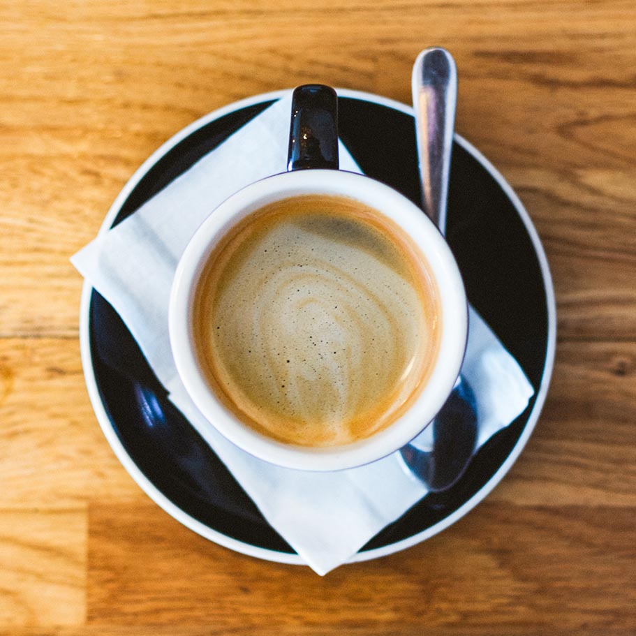 Espresso made using home brewing espresso machine