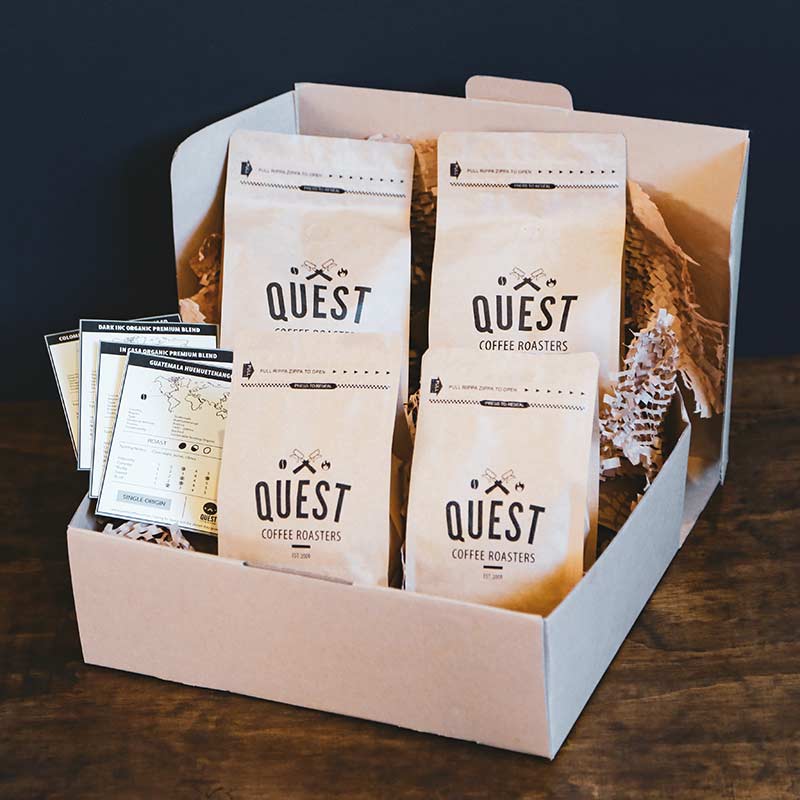 Coffee Bean Tasting Flights